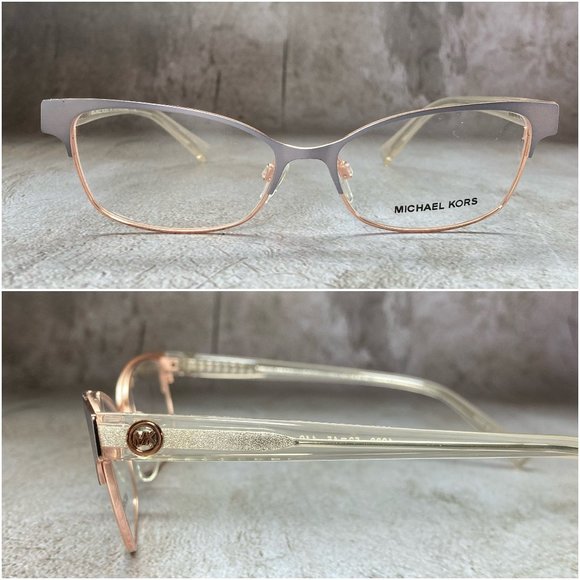 Michael Kors Butterfly Rose Gold Eyeglasses NWOT